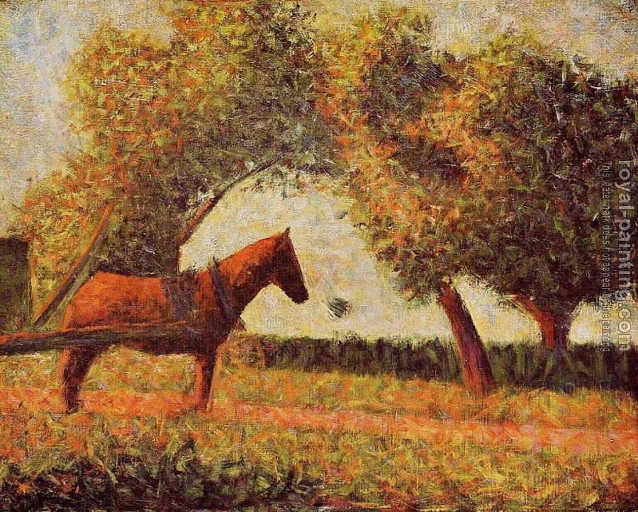 Georges Seurat : Horse